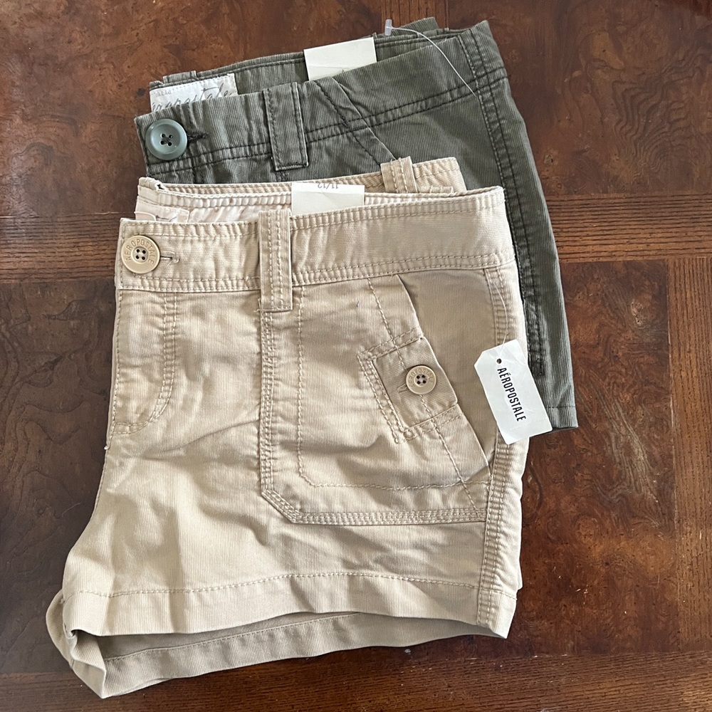 NWT- 2 Pair Aeropostale Shorts